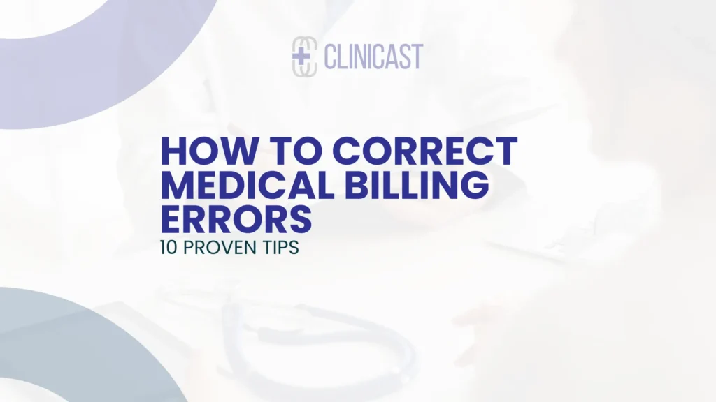 10 Proven Tips How to Correct Medical Billing Errors